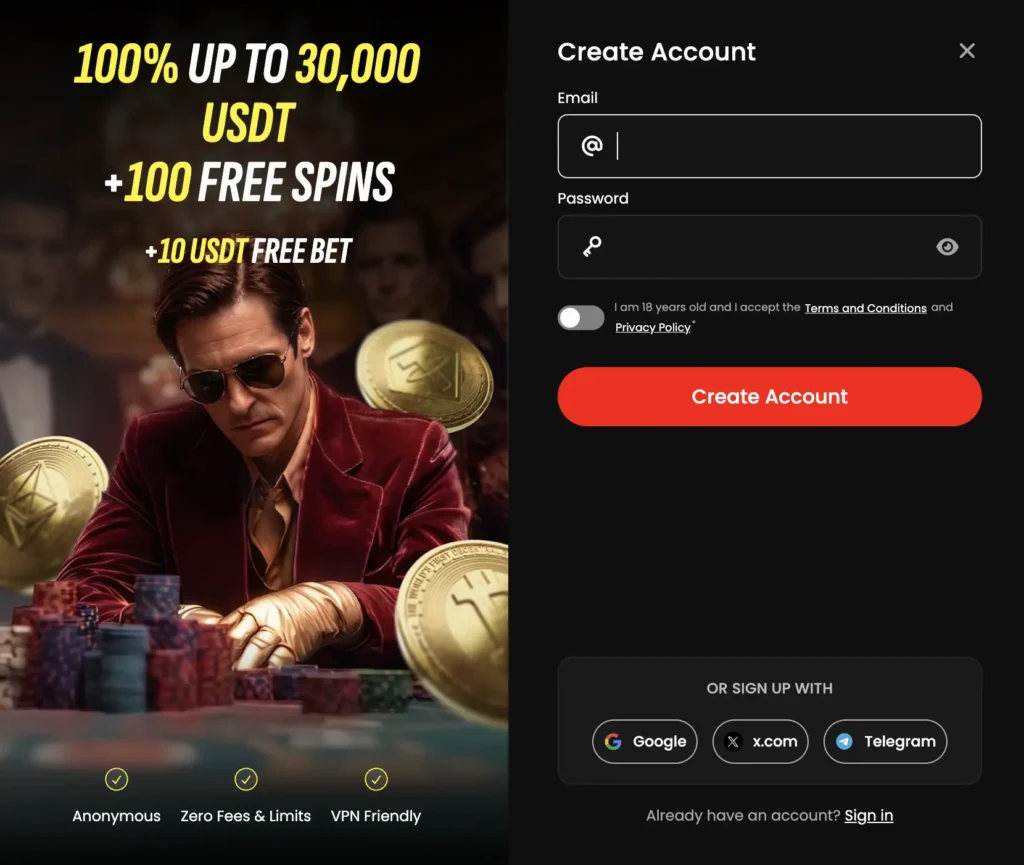 Start Playing at Lucky Rollers